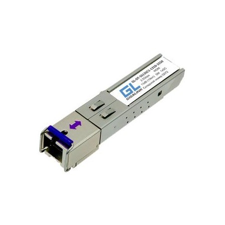 Модуль SFP WDM 25Гбит/с одно волокно SM SC Tx:1310/Rx:1550нм 13дБ до 20км NIKOMAX GL-OT-SS13SC1-1310-1550