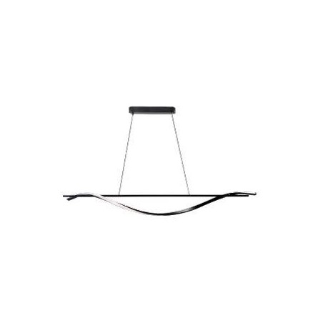 Люстра светодиодная LCL-1040 Black1 управляемая LED 40Вт Camelion 15224