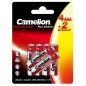 Элемент питания алкалиновый AAA/LR03 1.5В Plus Alkaline 4+2LR03-BP 4+2 бесплатно промо (уп.6шт) Camelion 15307 Элемент питания алкалиновый AAA/LR03 1.5В Plus Alkaline 4+2LR03-BP 4+2 бесплатно промо (уп.6шт) Camelion 15307
