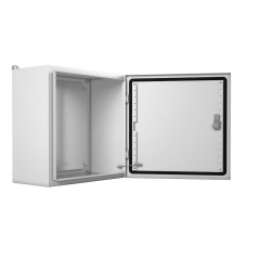 Шкаф электротехнический EMW-500.500.210-1-IP66 10U 500х210мм передн. двер. метал. 100 Elbox 1362317