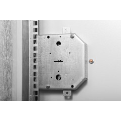 Шкаф коммутационный напольный ШТВ-1-12.7.6-43АА 12U 745х630мм передн. двер. метал. 2 боков. панел. 800кг ЦМО 1508202