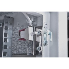 Шкаф коммутационный напольный ШТВ-1-12.7.9-43АА-Т1 12U 745х945мм передн. двер. метал. метал. 2 боков. панел. ЦМО 1622060