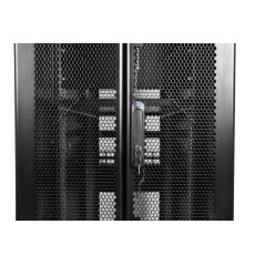 Шкаф серверный ШТК-СП-48.8.12-44АА-9005 48U 800х1130мм передн. двер. перфорир. 2 боков. панел. 1350кг черн. ЦМО 1360815