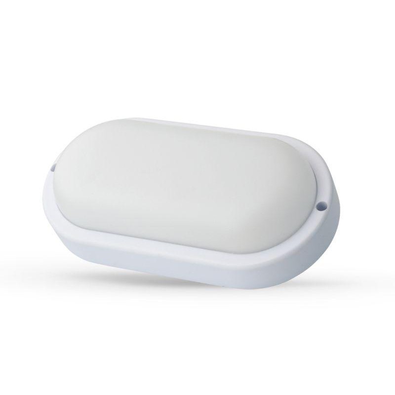 Светильник светодиодный влагозащищенный LBF-0902 C01 12ВТ IP65 220В 6500К овал Ultraflash 15349