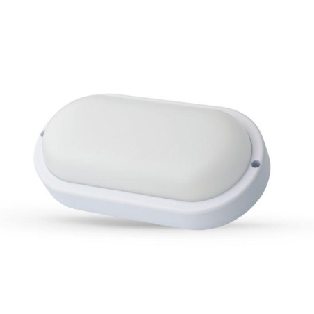 Светильник светодиодный влагозащищенный LBF-0902 C01 12ВТ IP65 220В 6500К овал Ultraflash 15349