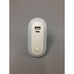 Светильник светодиодный ночник LED USB+TypeC 220В NL-267 Camelion 15384
