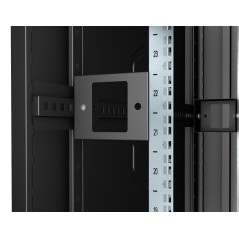 Шкаф монтажный телекоммуникационный напольный SH-05C-47U80/100-BK 19дюйм 47U 800х1000х2277мм (ШхГхВ) для распред. и серверного о