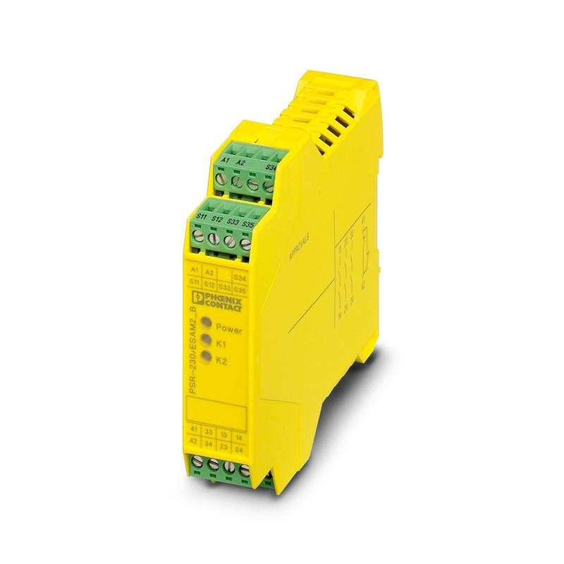 Реле безопасности PSR-SCP-230AC/ESAM2/3X1/1X2/B Phoenix Contact 2901430 Реле безопасности PSR-SCP-230AC/ESAM2/3X1/1X2/B Phoenix Contact 2901430
