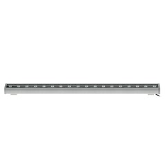 Прожектор светодиодный ULF-L52-36W/RGB/L100 220V IP65 SILVER линейный 1000мм RGB алюм. Uniel UL-00008367