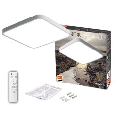 Светильник светодиодный декоративный PPB Scandic-S DIM 72Вт 3000-6500К IP20 настенно-потолочный бытовой диммир. WH JazzWay 50371
