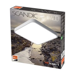 Светильник светодиодный декоративный PPB Scandic-S DIM 72Вт 3000-6500К IP20 настенно-потолочный бытовой диммир. WH JazzWay 50371