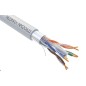 Кабель витая пара F/UTP кат.6 4х2х23AWG (0.57мм) solid CU LSZH нг(А)-HF сер. (NM20611) (уп.305м) NEOMAX 1632640
