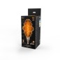 Лампа светодиодная филаментная Black Filament 6Вт Honeycomb золотая 2400К тепл. бел. E27 420лм GAUSS 158802006