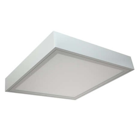 Светильник OWP/S 418 /595х615/ IP54/IP54 HF ES1 4х18Вт G13 IP54 потолочный СТ 1375000100