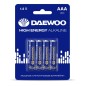 Элемент питания алкалиновый AAA/LR03 1.5В High Energy Alkaline 2021 BL-4 (уп.4шт) DAEWOO 5030381 Элемент питания алкалиновый AAA/LR03 1.5В High Energy Alkaline 2021 BL-4 (уп.4шт) DAEWOO 5030381