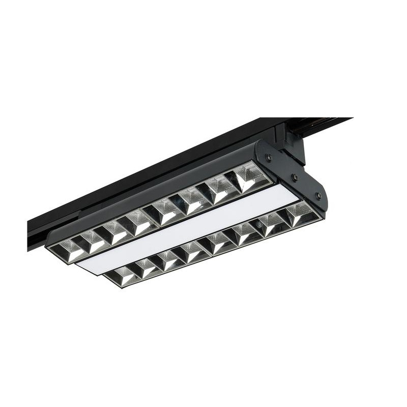 Светильник светодиодный трековый PTR 2296R 1F2S 96Вт 4000К IP40 60град./120град./60град. 540мм BL черн. Pro+ JazzWay 5039438 Светильник светодиодный трековый PTR 2296R 1F2S 96Вт 4000К IP40 60град./120град./60град. 540мм BL черн. Pro+ JazzWay 5039438