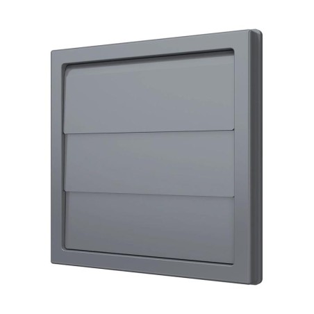 Выход стенной КФ фланец d150/160 жалюзи 190х190 ASA Gray ERA STREETLINE 1919К15.16Ф сер
