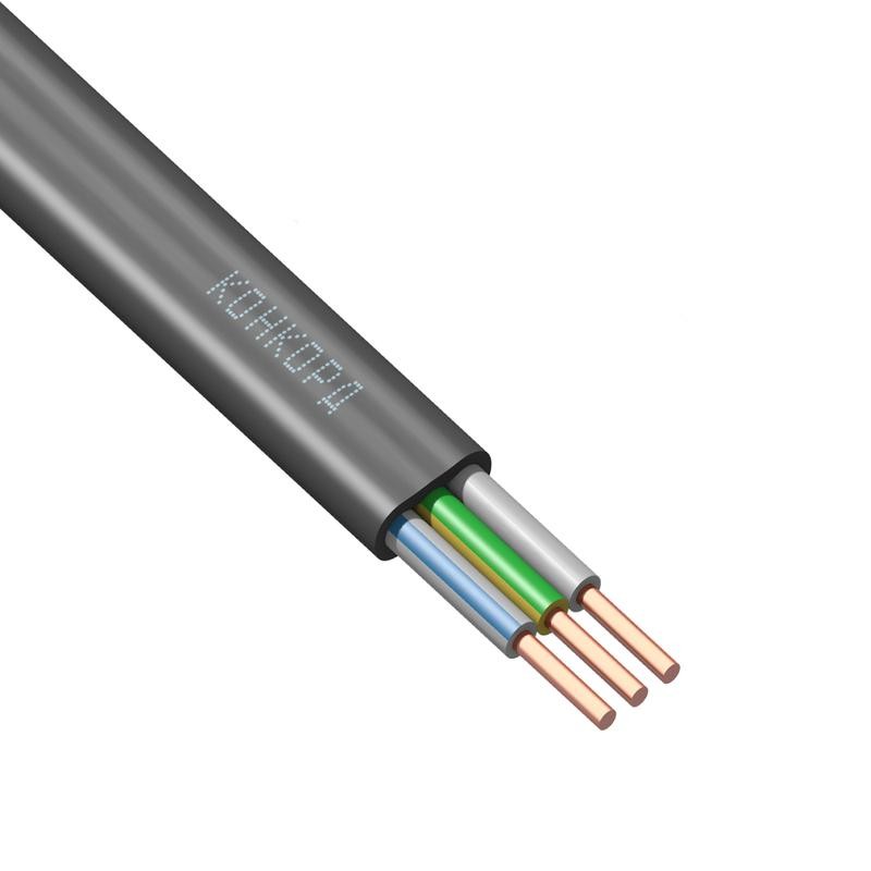 Кабель ППГ-Пнг(А)-HF 3х4.0 (N PE) 0.66кВ (м) Конкорд 8449 Кабель ППГ-Пнг(А)-HF 3х4.0 (N PE) 0.66кВ (м) Конкорд 8449