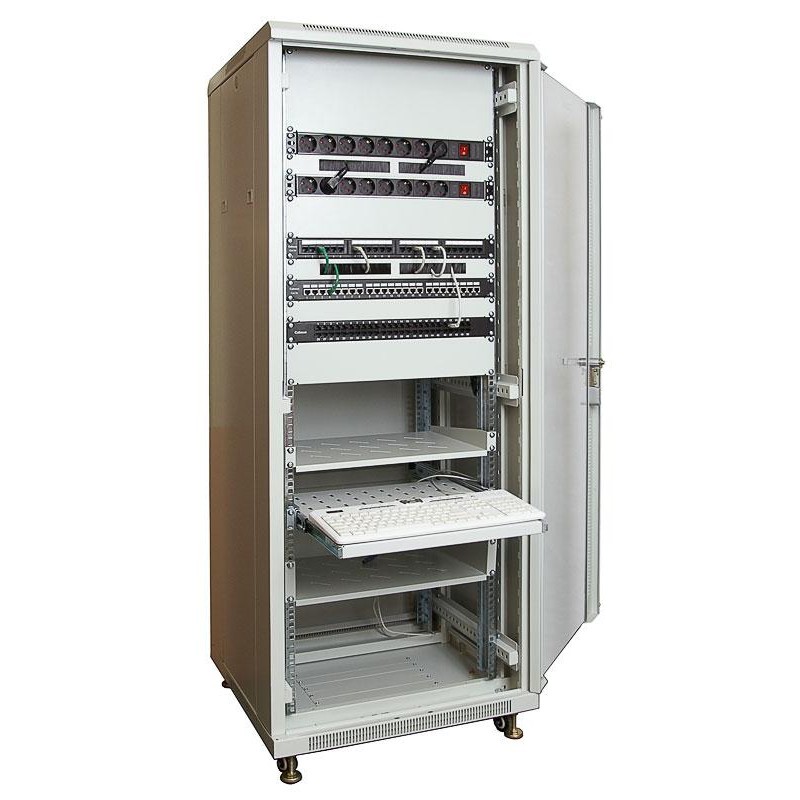 Полка консольная перфорированная 19дюйм 2U Г-315мм SH-J017-2U-315 Cabeus 7076c Полка консольная перфорированная 19дюйм 2U Г-315мм SH-J017-2U-315 Cabeus 7076c