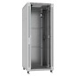 Шкаф монтажный телекоммуникационный напольный SH-05C-42U80/100 19дюйм 42U 800х1000х2055мм для распределит. и серверн. оборудован