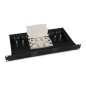 Кросс бокс оптический FO-19-3FP-BK 19дюйм 1U на 3 адаптерные панели черн. Cabeus 10799c Кросс бокс оптический FO-19-3FP-BK 19дюйм 1U на 3 адаптерные панели черн. Cabeus 10799c
