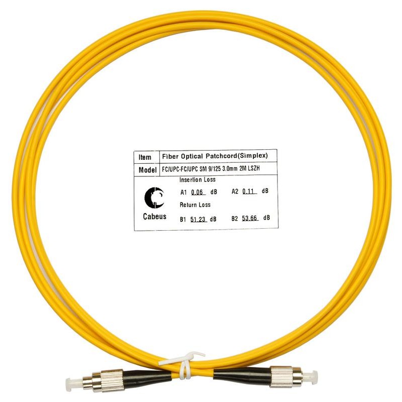 Шнур оптический FOP(s)-9-FC-FC-2m simplex FC-FC 9/125 sm 2м LSZH Cabeus 7495c Шнур оптический FOP(s)-9-FC-FC-2m simplex FC-FC 9/125 sm 2м LSZH Cabeus 7495c