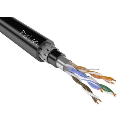 Кабель витая пара ParLan ARM PS F/UTP кат.5E 4х2х0.52 ZH нг(А)-HF (LAN) в броне (уп.305м) ТПД Паритет 262595