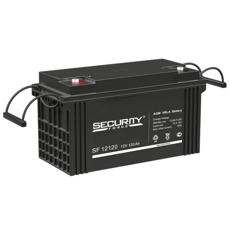 Аккумулятор ОПС 12В 120А.ч Security Force SF 12120