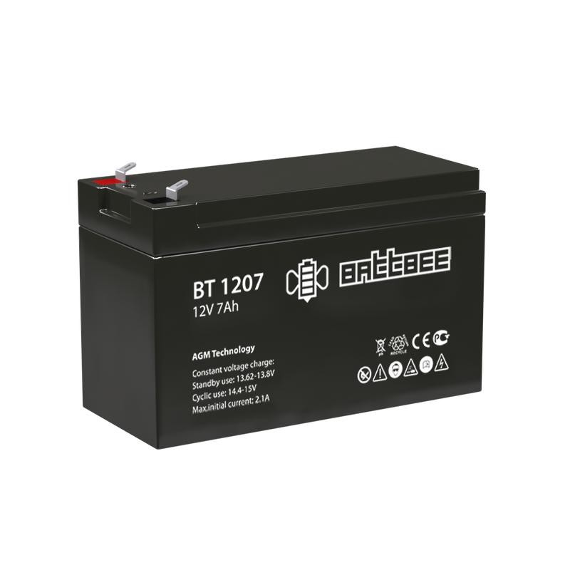 Аккумулятор ОПС 12В 7А.ч Battbee Delta BT 1207
