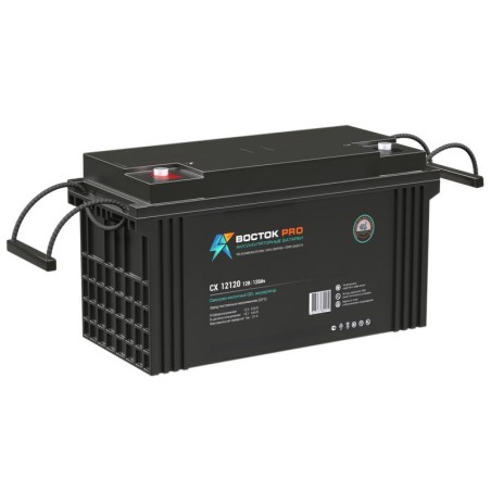 Аккумулятор GEL 12В 120А.ч 407х177х225 ВОСТОК СХ 12120