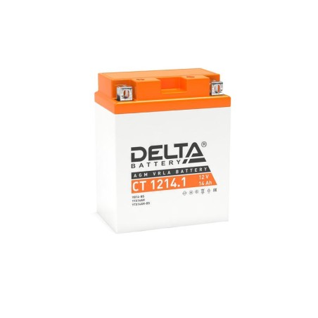 Аккумулятор стартерный 12В 14А.ч Delta CT 1214.1