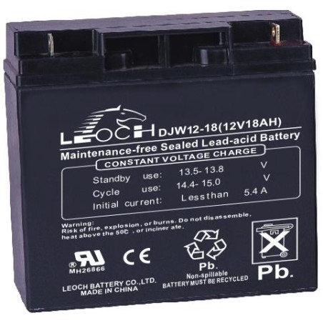 Аккумулятор 12В 18 А.ч LEOCH DJW12-18 LEOCH