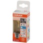 Лампа светодиодная филаментная LS CLB40 4W/865 230VFILCL RU 4Вт 6500К холод. бел. E27 470лм B угол пучка 300град. 220-240В (заме