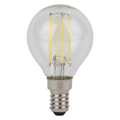 Лампа светодиодная филаментная LS CLP40 4W/865 230VFILCL 4Вт 6500К холод. бел. E14 470лм P угол пучка 300град. 220-240В (замена 