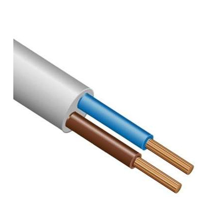Провод ПВС 2х4 380В Б (м) ЭЛЕКТРОКАБЕЛЬ НН 00-00007027