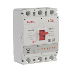 Выключатель автоматический 3п 320-800А 75кА MGS800H с электронным расцепителем ETS в литом корпусе YON MGS800H-3ETS0800