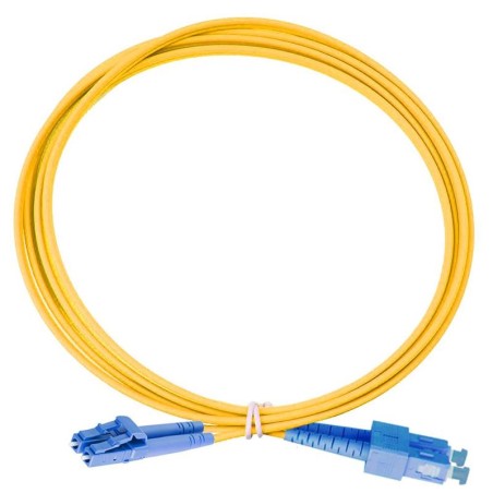 Патч-корд оптический дуплексный OS2 9/125 SC-LC 3м Eurolan 41F-S2-SC-LC-03