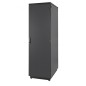 Шкаф Racknet S3000 42U 600х1000 передняя дверь метал. 1-ств. задняя дверь метал. 1-ств. черн. Eurolan 60F-42-6A-30BL