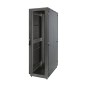Шкаф Racknet S3000 42U 600х1000 передняя дверь перф. 1-ств. задняя дверь перф. 1-ств. черн. Eurolan 60F-42-6A-34BL Шкаф Racknet S3000 42U 600х1000 передняя дверь перф. 1-ств. задняя дверь перф. 1-ств. черн. Eurolan 60F-42-6A-34BL