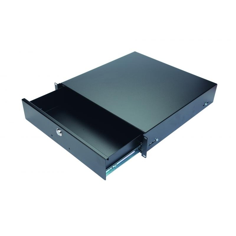 Ящик для документации выдвижной 3U 460мм Eurolan 60A-12-03-11BL