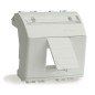 Адаптер BRAVA для инф. разъемов Keystone сл. кость DKC 75613S Адаптер BRAVA для инф. разъемов Keystone сл. кость DKC 75613S