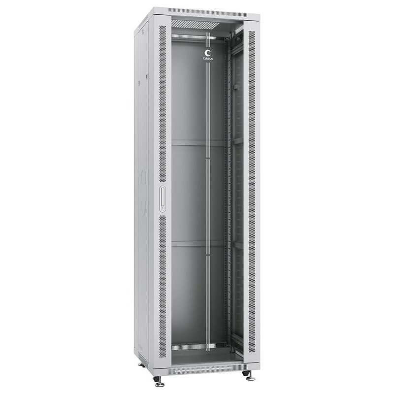Шкаф монтажный телекоммуникационный напольный SH-05C-42U60/80 19дюйм 42U 600х800х2055мм для распределит. и серверн. оборудования Шкаф монтажный телекоммуникационный напольный SH-05C-42U60/80 19дюйм 42U 600х800х2055мм для распределит. и серверн. оборудования