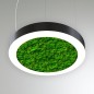 Светильник светодиодный RVE-LBX-MOSS-HOLE-RING-1950-P 161Вт 4000К 1950х1950х100мм подвесной шир. рассеив.-80мм бел. RVElektro RV