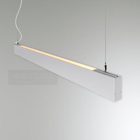 Светильник светодиодный RVE-PLS3775-UPDOWN-1460-P 78Вт 4000К 1460х37х75мм подвесной анодир. RVElektro RVE00000676