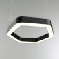 Светильник светодиодный RVE-LBX-HOLE-HEXA-SOFT-1000-P 78Вт 4000К 1000х920х100мм подвесной шир. рассеив.-80мм бел. RVElektro RVE0