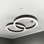 Светильник светодиодный RVE-LBX-CHAIN-2X-1463-P 144Вт 4000К 1463х900х70мм подвесной бел. RVElektro RVE00000833
