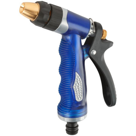 Пистолет для полива регулируемый Профи 155мм син. FIT 77301