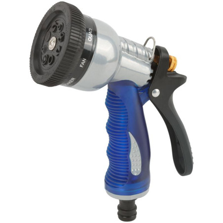 Пистолет для полива 8 режимов Профи 170мм син. FIT 77306