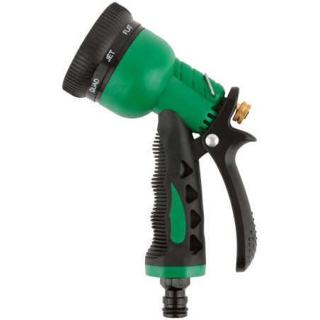 Пистолет для полива 8 режимов 170мм зел. FIT 77305