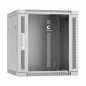 Шкаф телекоммуникационный настенный SH-05F-12U60/60-R 19дюйм 12U 600х600х635мм разобран. дверь стекло RAL 7035 сер. Cabeus 10736 Шкаф телекоммуникационный настенный SH-05F-12U60/60-R 19дюйм 12U 600х600х635мм разобран. дверь стекло RAL 7035 сер. Cabeus 10736